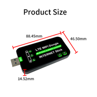 Clé USB Wi-Fi externe 4G avec carte SIM, adaptateur Wi-Fi portable sans fil pour PC, compatible avec les commandes AT et les cartes réseau GPS