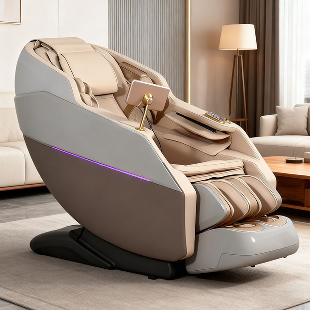 LEMESY Heated Massage Chair with Zero Gravity, Full Body Shiatsu, 4D Technology for Home Use Massage Chair