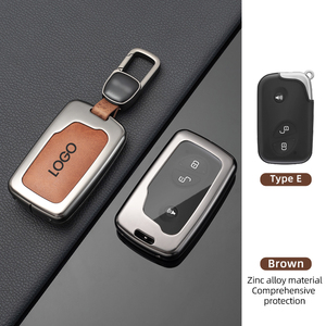 Biểu Tượng Tùy Chỉnh Sang Trọng Thời Trang Hợp Kim Nhôm Kim Loại Xe Điều Khiển Từ Xa Key Bìa Trường Hợp Shell Cho Byd Con Dấu Qin Cộng Với Nhân Dân Tệ Pro - Product Image 5