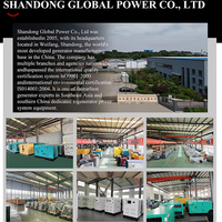 Global Power Weifang 50KW 50Hz Superleiser Offener Dieselgenerator mit Autostart ATS Fernstart Anhänger