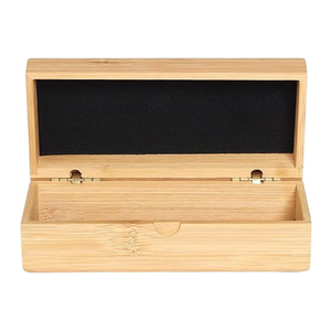 Tự nhiên làm bằng tay tre bao bì hộp lưu trữ, Tre hộp quà tặng hỗ trợ tùy biến của phong cách khác nhau - Product Image 3