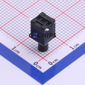 K2-6645SP-S4SC-04 Tactile Switch SMD-4P,6x6mm Switch 2.5N Vertical Mount 6mm 6mm - Product Image 2