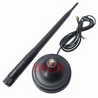 RP SMA mâle 7dB routeur Base magnétique 2.4GHz WIFI Omni antenne Types d'intérieur