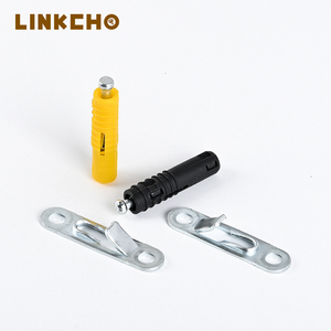 Connecteur de fixation invisible LINKCHO pour meubles de cuisine modernes, <span class=keywords><strong>sans</strong></span> <span class=keywords><strong>vis</strong></span>, en plastique, mini, amovible, écologique - Product Image 1