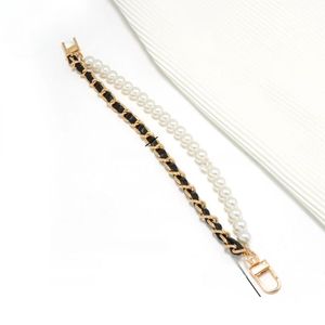 Fashionable DIY <strong>Bag</strong> <strong>Accessories</strong> Multi-Style Pearl Metal Chain Straps Various Designs Colors Versatile Replacement <strong>Bag</strong> - Product Image 2
