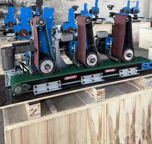 タイムセーバー使用済みレーザー切断＆バリ取り機、金属部品平面研磨機 - Product Image 6