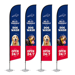 Bandera Cuadrada Resistente al Agua y a la Decoloración con Diseño Práctico para Lavandería, Ideal para Promociones de Servicio - Product Image 5