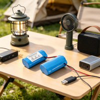 Paket Baterai Lithium 7.4V 7Ah untuk Elektronik Konsumen, Headphone Bluetooth, dan Power Bank, serta Peralatan Listrik