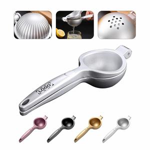 เครื่องคั้นน้ำผลไม้แบบแมนนวล โลโก้สั่งทำได้ ผลิตจากโลหะผสมสังกะสีแข็งแรงทนทาน คั้นมะนาว คั้นมะกรูด สำหรับครัว บาร์ ปาร์ตี้ ขายส่ง - Product Image 2