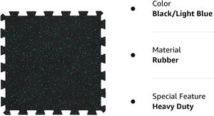 Baldosas de suelo de gimnasio de goma hechas en China de alta calidad, entrega rápida - Product Image 3