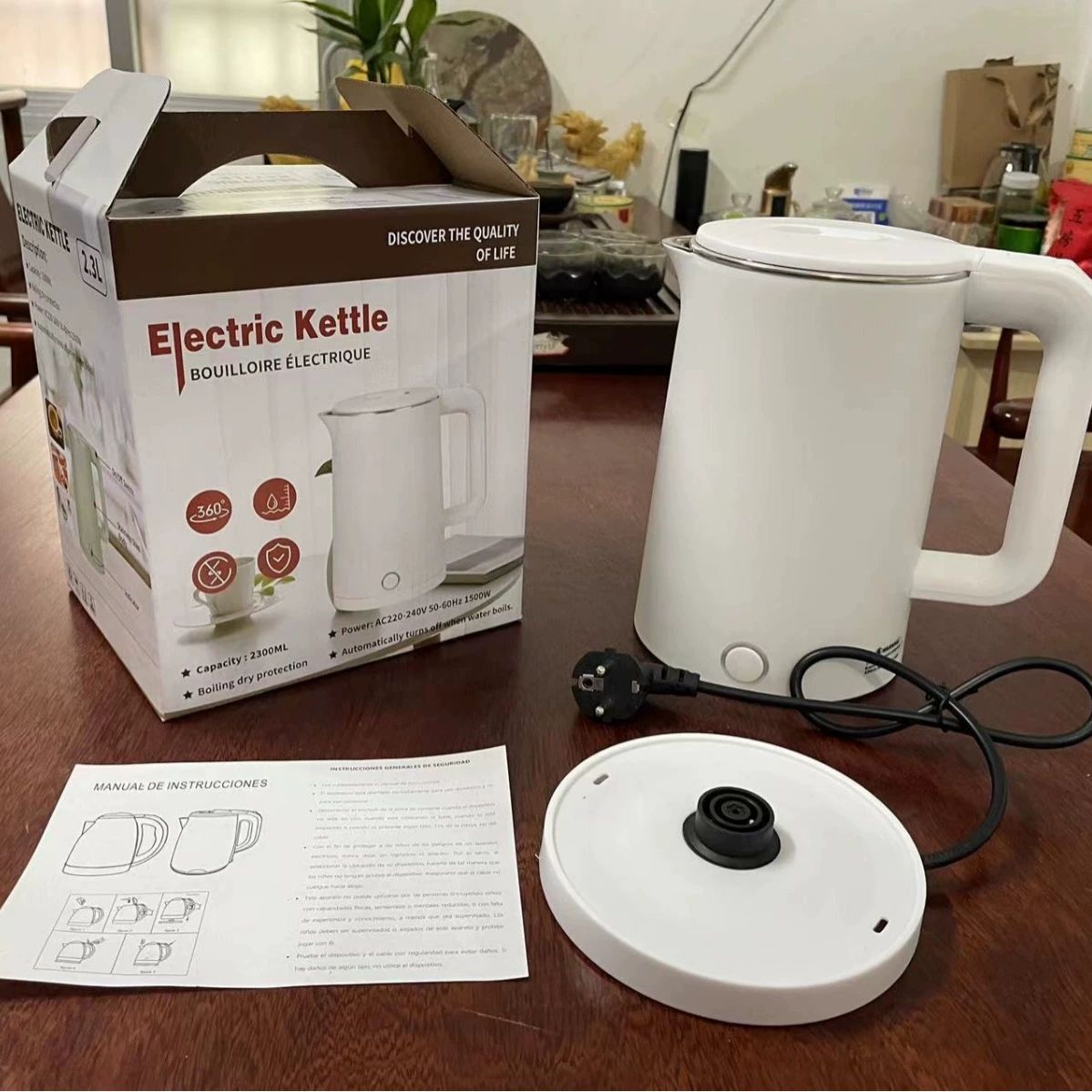 Electric Kettle Fast, Safe, and Efficient Brewing