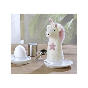 Chauffe-œufs Cilio Lana Unicorn, lot de 6 accessoires de table - Product Image 1