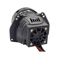 Phare de voiture LED à faisceau unique avec transmission laser, intégration double faisceau (phares de croisement/route), mise à niveau 12V 65W/45W, ajustement universel 18000