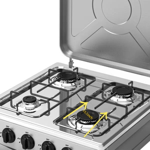 Giá thấp đảm bảo chất lượng gas BUNNER Bếp gas hẹn giờ và điện - Product Image 4