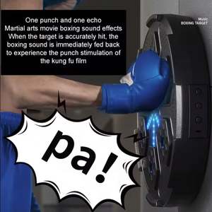 Cible murale de boxe numérique intelligente Cible de boxe musicale intelligente Bluetooth Cible de boxe murale de poinçonnage - Product Image 2