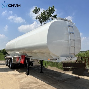 42cbm Aluminium Spuitbus Tanker Oplegger Voor Het <span class=keywords><strong>Transport</strong></span> Van Chemische Vloeibare Brandbare Dieselolie Benzine - Product Image 2