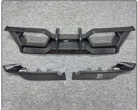 2023 + vente chaude fibre de carbone voiture pare-chocs arrière diffuseur lèvre pour BMW M2 G87 lèvre arrière sangle lumière arrière diffuseur