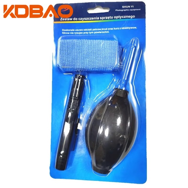 Kdbao 3-in-1 DSLR Camera Cleaning Kit with Cleaning Pen, Air Blower and Lens Cloth