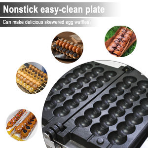 Коммерческая электрическая машина для приготовления тайяки и вафельных палочек из нержавеющей стали с антипригарным покрытием, автоматическая, высокопроизводительная, для пекарен - Product Image 3