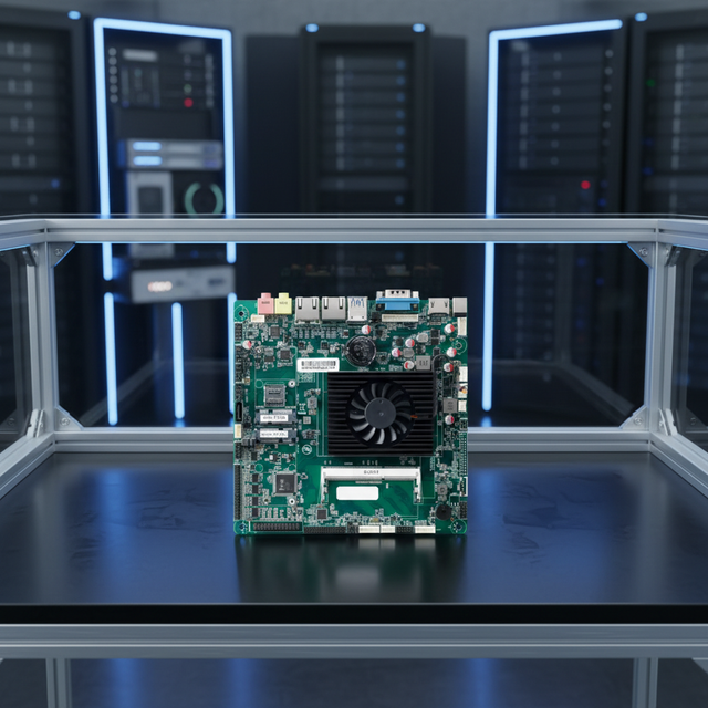 Customizable High Quality Computer Accessory Mini ITX Industrial Motherboard I3-5005U 2*RJ45 9*USB 6*COM Ports DC 12V