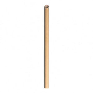 หลอดกระดาษแบบใช้แล้วทิ้ง เป็นมิตรกับสิ่งแวดล้อม ย่อยสลายได้ ห่อแยกชิ้น สำหรับชานมไข่มุก  โลโก้สั่งทำได้ ใช้สำหรับปิกนิก 25 ชุด - Product Image 1