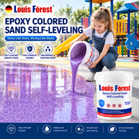 Résine époxy liquide transparente de haute qualité, écologique, directement de l'usine, revêtement de sol 20 litres, peinture autolissante grise pour atelier