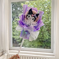 Ciel étoilé Fée Baguette Magique Bouquet De Graduation Poupée En Peluche Chinoise Cadeau pour Noël Pâques Nouveau Festival Qixi Décrochage sincère