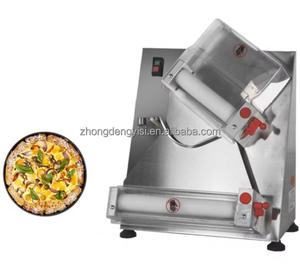 16-Inch Automatic Electric Pizza <b>Dough</b> Press & <b>Roller</b> Making <b>Machine</b> Commercial Bakery Equipment for Use - Product Image 2