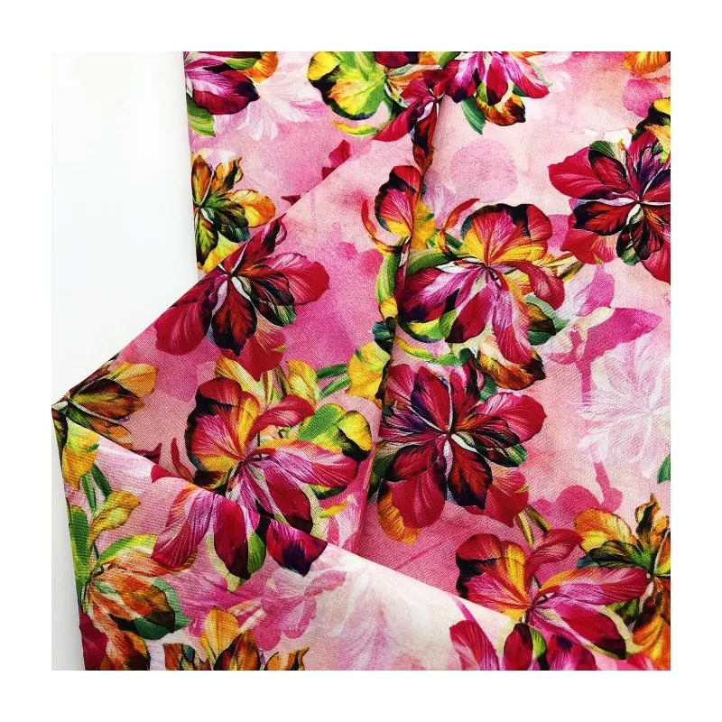 2023 nouveau petit motif floral pur coton personnalisé impression numérique tissé popeline tissu pour chemise habillée