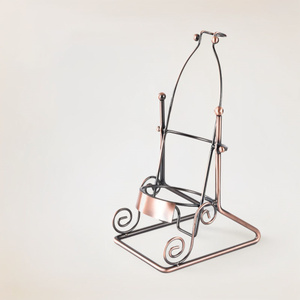 Porte-<span class=keywords><strong>bouteilles</strong></span> de table autoportant, décoration de <span class=keywords><strong>cave</strong></span> <span class=keywords><strong>à</strong></span> <span class=keywords><strong>vin</strong></span>, design classique vintage, support en fer pour <span class=keywords><strong>bouteilles</strong></span> - Product Image 1
