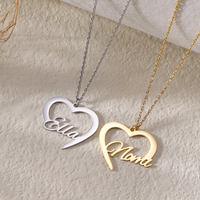 Bijoux fins personnalisés en argent sterling 925 plaqué or 18 carats, collier meilleur ami pour enfants