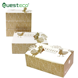 Caja de Pollo Frito Personalizada <span class=keywords><strong>para</strong></span> <span class=keywords><strong>Llevar</strong></span>, Empaque Desechable <span class=keywords><strong>para</strong></span> <span class=keywords><strong>Comida</strong></span> Rápida, Cajas de Papel <span class=keywords><strong>para</strong></span> Papas Fritas, Hamburguesas y Pollo Frito con Logotipo - Product Image 2
