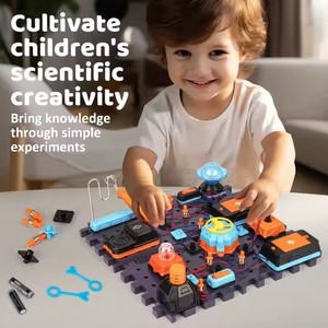 Kit Educativo STEAM per Bambini, Esperimenti di Fisica e Circuiti, <span class=keywords><strong>Attività</strong></span> STEM con Giocattolo Educativo Lampeggiante per Esplorazione Scientifica - Product Image 2