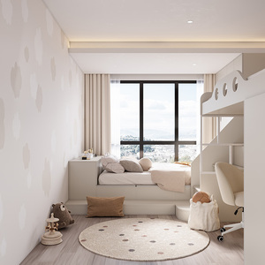 Customized durevole <span class=keywords><strong>doppio</strong></span> <span class=keywords><strong>letto</strong></span> <span class=keywords><strong>a</strong></span> castello armadio combinazione legno Tatami letti per bambini per piccoli appartamenti e camere per bambini - Product Image 4