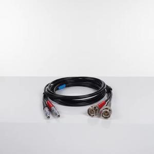 สายเคเบิลอัลตราโซนิกแบบคู่ UT Lemos 00 ถึง BNC สำหรับเครื่องมือ NDT RG174 อุตสาหกรรม - Product Image 1
