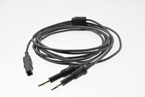 Kls MartinまたはValleylabfor Bovie用の再利用可能な双極鉗子ケーブルシリコンL = 3-m - Product Image 2