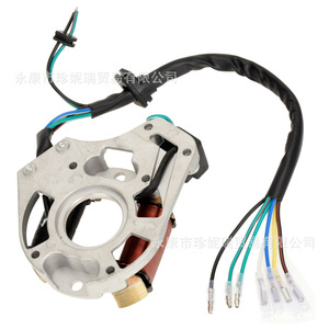 คอยล์สเตเตอร์ทั่วไป DY100 สำหรับรถจักรยานยนต์ออฟโรด สตาร์ทไฟฟ้า แมกนีโต สายทองแดง อะไหล่ทดแทน - Product Image 3