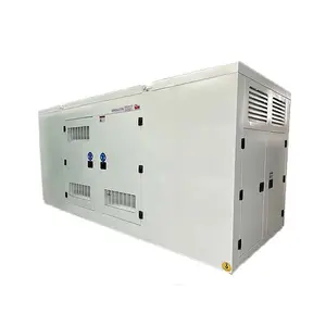 CE ISO diakui 150kva generator gas listrik 120kw silent syngas generator set