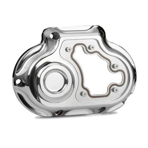 Cubierta Lateral de Transmisión CNC Clarity para Harley Dyna Super Glide Street <span class=keywords><strong>Bob</strong></span> 07-10 Softail <span class=keywords><strong>Fat</strong></span> Boy FLSTF 07-17 - Product Image 2