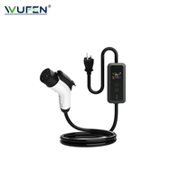 Cargador Portátil para Vehículos Eléctricos Wufen de 7KW con Enchufe NEMA 6-50P, Conector SAE J1772, Clasificación IP67, 220-250V para Fabricación
