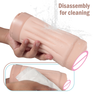 Otomatik su drenaj ayrılabilir vücut emme titreşimli gerçekçi <span class=keywords><strong>Pussy</strong></span> Stroker erkekler için Masturbator fincan seks oyuncak erkek - Product Image 5