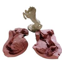 Moules à statues en fibre de verre (chevaux, dauphins, flamants roses) – Produit ménager