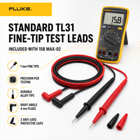 Multimètre numérique Fluke15B MAX-02 15BMAX-02, testeur électrique AC/DC avec garantie d'un an, protection IP40, 1000V
