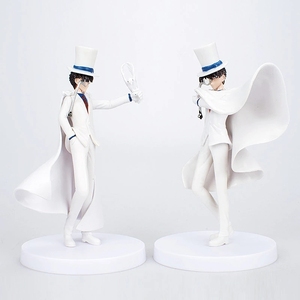 Figurines de <span class=keywords><strong>dessin</strong></span> <span class=keywords><strong>animé</strong></span> 15CM, 2 pièces/ensemble, détective <span class=keywords><strong>Conan</strong></span> Kaitou Kiddo, en PVC, Collection de figurines d'action, jouets poupées pour enfants - Product Image 6