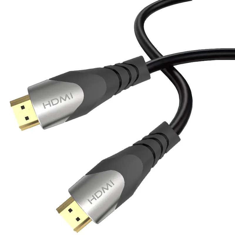 Zink-Legierungs-Schale HDMI zu HDMI-Kabel 3D 4K 60Hz vergoldetes HDMI 2.0-Kabel für Computer-TV von Rücke zu Rücke