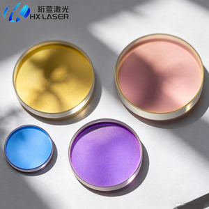 Hxlaser เลนส์ป้องกันเลเซอร์ที่มีอายุการใช้งานยาวนานขนาด D50 * 8มม. สำหรับชิ้นส่วนเลเซอร์30kw-80kw หัว BLT6120H/ BLT6140H ไฟเบอร์เลเซอร์ที่มีกำลังไฟสูง - Product Image 1