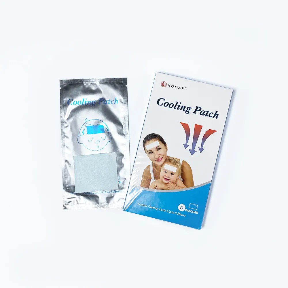 Hodaf Gezondheid Anti-Pyretische Patch Nieuwe Verminderde Koorts Verkoelende Gel Hot & Cold Packs Voor Baby Revalidatie Therapie Benodigdheden