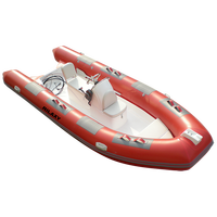 Certifié CE Vitesse Jet Boat PVC Nervure Léger En Aluminium Kayak Vitesse Ponton Radeau Aviron Yacht Sports Nautiques Rigide Gonflable