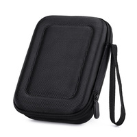 Étui rigide pour casque en EVA, portable, étanche, pour casque Bluetooth supra-auriculaire, avec poche en filet