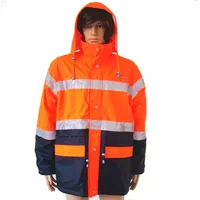 Best Sellers Of Alibaba Wholesale Clothing High Visibility Safety Coverall Garments Prices Reflective Rain Safety Jacket Sale